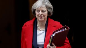 Die britische Premierministerin hält Dienstagmittag eine Grundsatzrede zum Brexit. Foto: AP