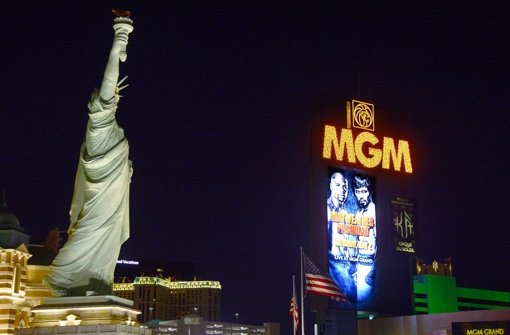 Der Kampf zwischen Manny Pacquiao und Floyd Mayweather Jr. steigt in Las Vegas. Foto: EPA