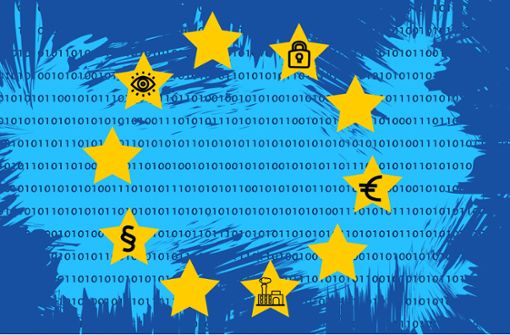 Der EU-Datenschutz wirkt sich nicht nur auf die Firmen im Land aus: Die Verbraucher erhalten eine bessere Kontrolle über ihre Daten.    Illustration: Kijak Foto:  