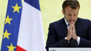 Denkzettel für Emmanuel Macron