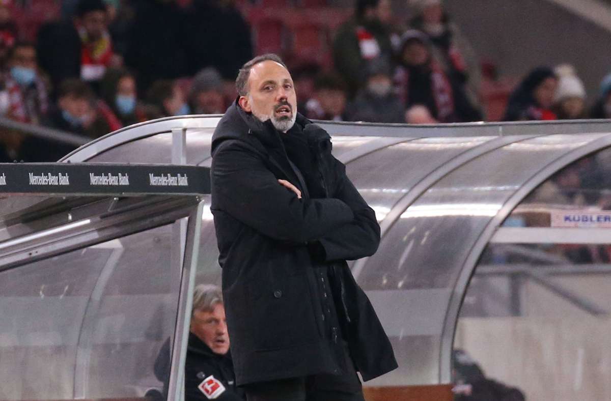 VfB-Trainer Pellegrino Matarazzo dürfte sich für folgenden Startelf entscheiden. Foto: Pressefoto Baumann/Alexander Keppler