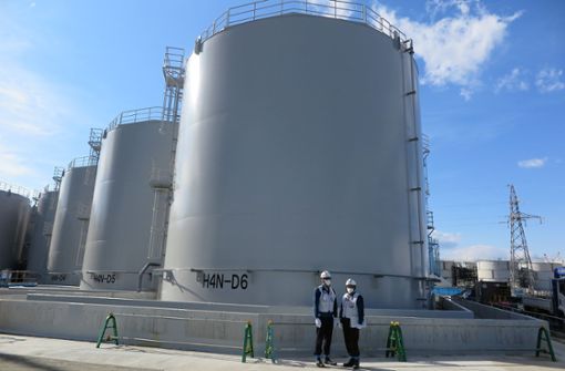 Die Atomruine in Fukushima. Ein Roboter untersucht hier fortan die Brennstoffreste. Foto: dpa