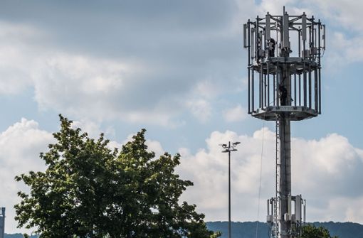 Der geplante Funkturm soll den Mobilfunkstandart LTE ausbauen. Anwohner und Bezirksbeiräte fordern Alternativen. Foto: Lichtgut/Max Kovalenko