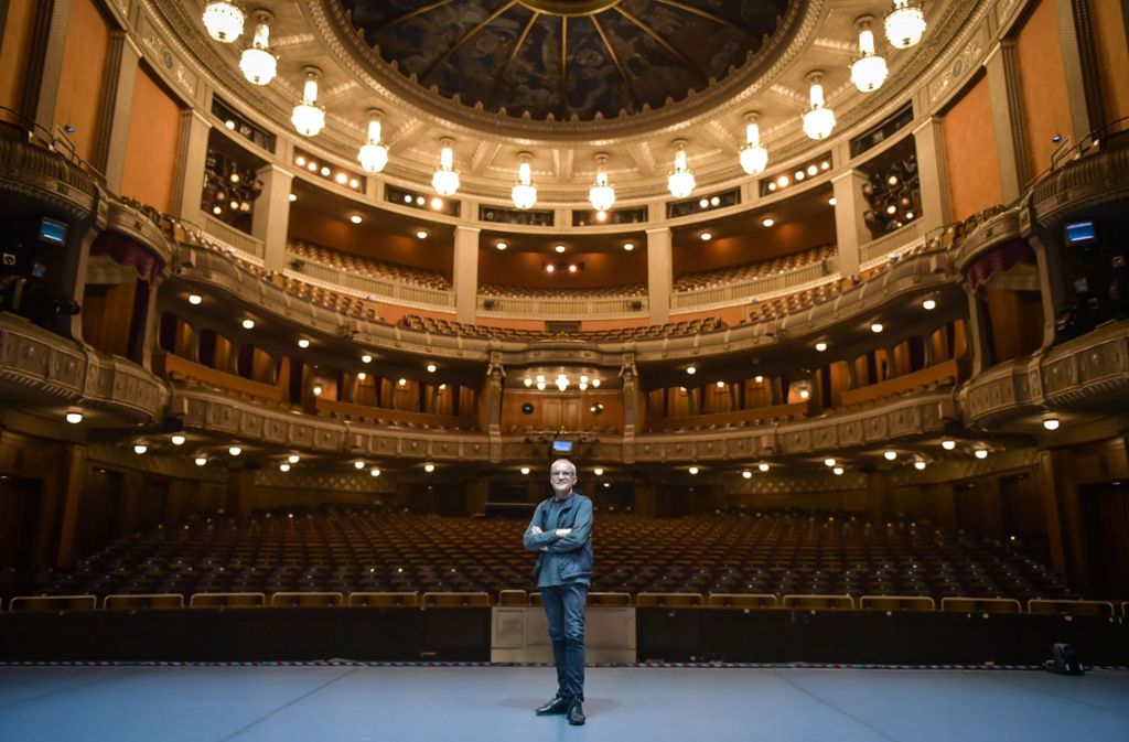Auf dieser Bühne verabschiedet sich das Stuttgarter Ballett am Sonntag mit einer Gala von seinem Intendanten: Reid Anderson im Stuttgarter Opernhaus.