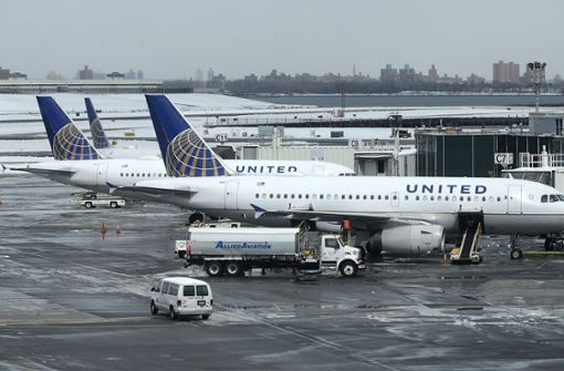 Erneut ist es bei der United Airlines zu einer Panne gekommen. Foto: AP