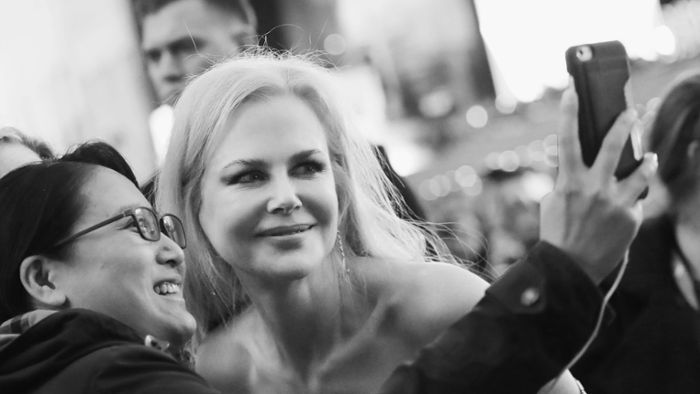 Selfie mit Nicole Kidman und Colin Farrell