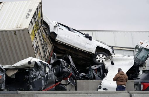 Fünf Menschen kamen bei dem Unfall in Fort Worth ums Leben. Foto: dpa/Lawrence Jenkins
