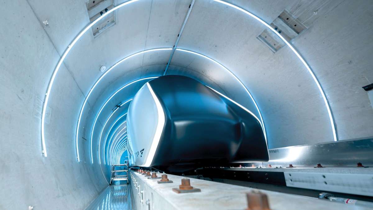 Hyperloop-Teststrecke in Betrieb genommen: Geht es bald in 40 Minuten von München nach Berlin?