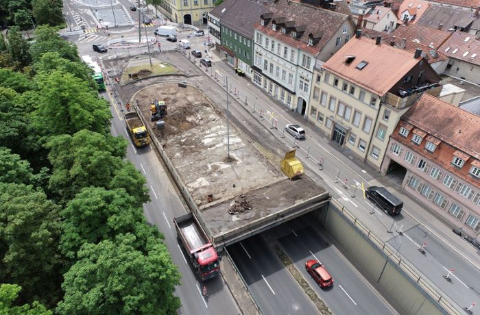 Sternkreuzung Ludwigsburg: Asbestprofis rücken bald an