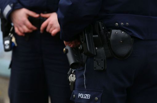 Heikler Einsatz für die Polizei in Leonberg. Foto: Eibner-Pressefoto/Deutzmann / Eibner-Pressefoto