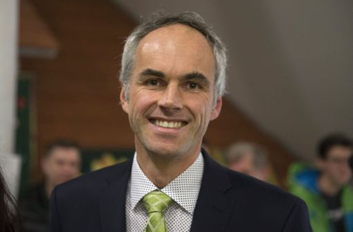 Matthias Ruckh wurde im März in Wolfschlugen als Bürgermeister wiedergewählt. Foto: Michael Steinert