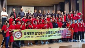 230 Chinesische Musiker zu Gast in Hemmingen
