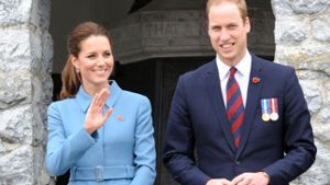 Die Neuseeländer haben Herzogin Kate und Prinz William einen herzlichen Empfang bereitet. Foto: dpa