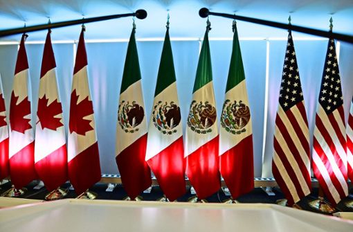 Die nordamerikanischen Staaten Kanada, Mexiko und USA haben sich in letzter Minute auf eine Neuauflage ihres   Freihandelsabkommens geeinigt Foto: AP
