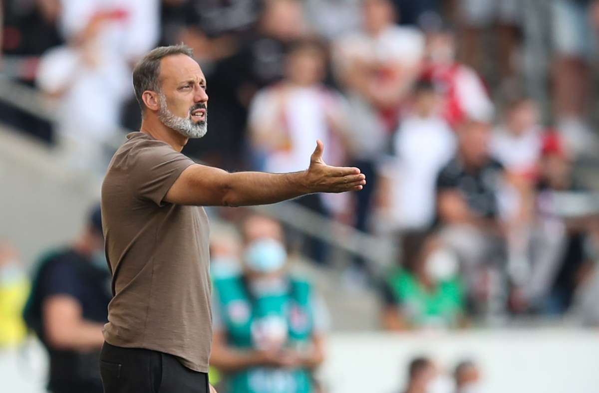 Der Trainer gibt vor dem Spiel in Bochum die Richtung vor: Pellegrino Matarazzo will eine energiegeladene Elf des VfB Stuttgart sehen.