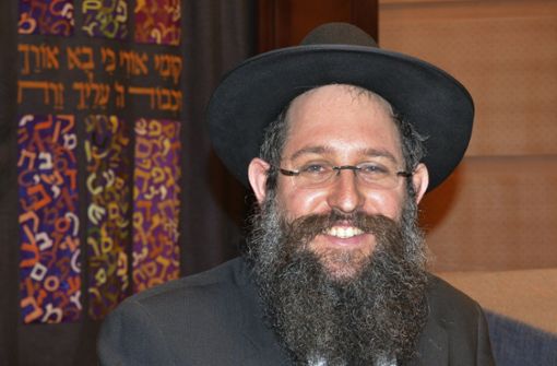 Der Ulmer Rabbiner Shneur Trebnik wird künftig auch Polizistinnen und Polizisten betreuen. Foto: epd/Simon Laufer