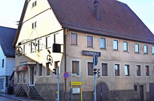Mit dem Erwerb der Gaststätte Löwen am Kelterplatz hat man für den Notfall  ein Interimsquartier. Foto: Werner Kuhnle
