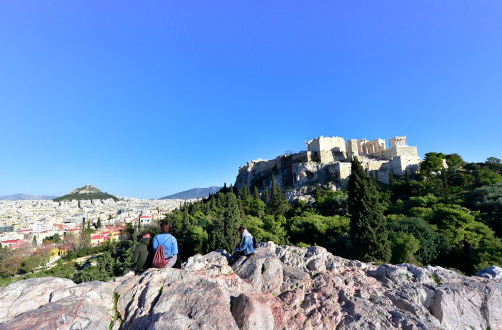 Beste Aussichten: Rund um  die Akropolis herrscht Aufbruchstimmung.