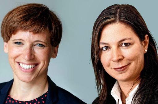 Die Chefredakteurin Digital Swantje Dake (links) und die Autorin Katja Bauer sind  von einer Fachjury gewürdigt worden. Foto: Lichtgut/Piechowski