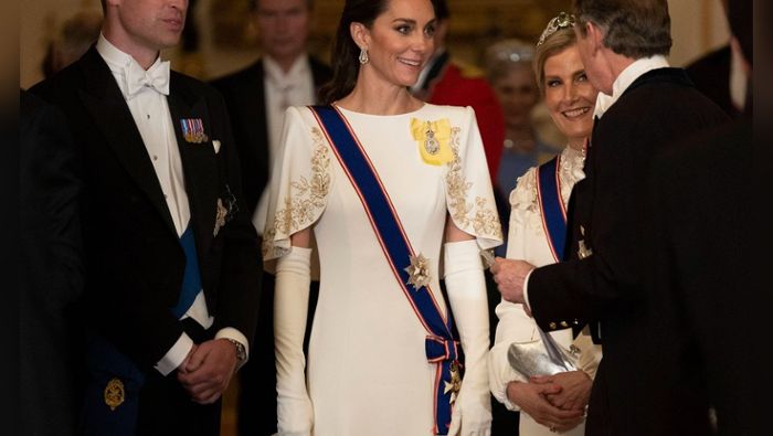 Prinzessin Kate: Besonderer Schmuck für das Staatsbankett