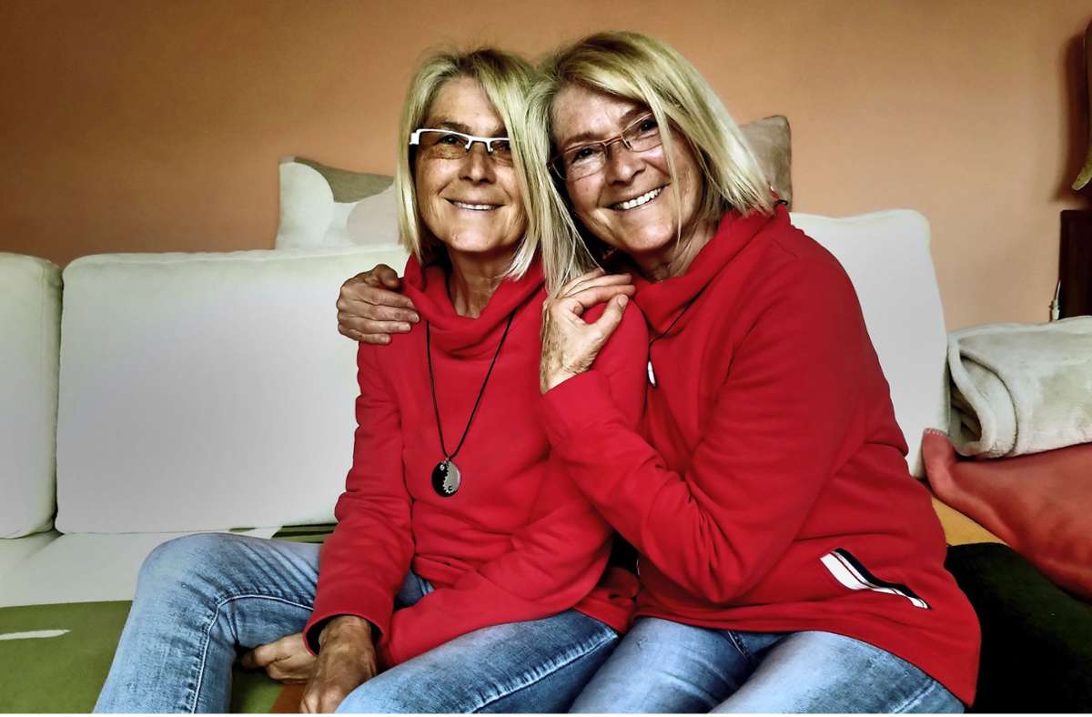 Seit 62 Jahren unzertrennlich: Mary (links) und Gisela Hafner