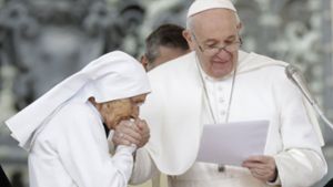 Papst hatte Hygiene-Sorgen