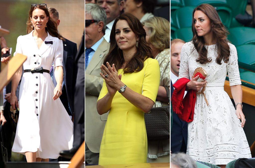 Herzogin Kate präsentiert jedes Jahr neue Wimbledon-Looks.