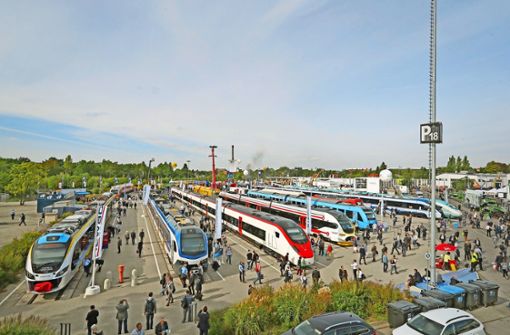 146 Weltpremieren  rund um Züge  und S-Bahnen sind auf der  Innotrans zu sehen. Foto: Messe