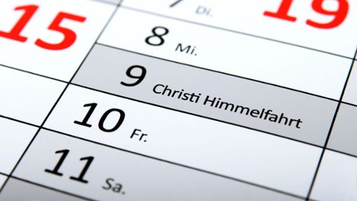 Der christliche Feiertag Christi Himmelfahrt und der Vatertag teilen sich ein Datum. Foto: IMAGO/CHROMORANGE/IMAGO/Rüdiger Rebmann