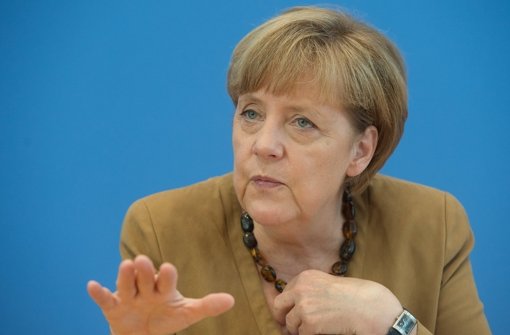 Bundeskanzlerin Angela Merkel wird am Samstag nach Kiew reisen. Foto: dpa