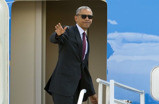Barack Obama hat für seinen Hosengeschmack früher viel Schelte bezogen. Foto: AP