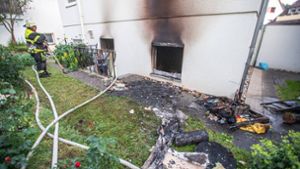 Zweifamilienhaus nach Feuer nicht mehr bewohnbar