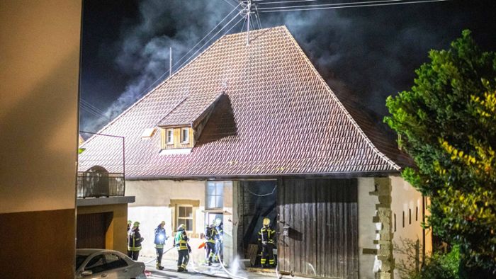 15 000 Euro Schaden nach Brand in der Alten Kelter