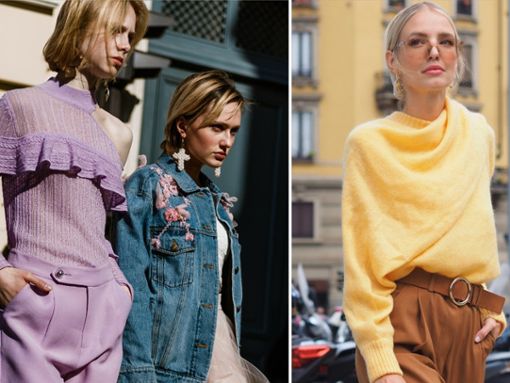 Es geht Richtung Herbst: Diese Mode-Styles kehren jetzt zurück - unter anderem Pastellfarben wie Lavender oder Butter. Foto: Luca Ponti/Shutterstock / eversummerphoto/Shutterstock