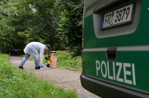 Spurensuche in Freiburg: Eine Falschmeldung erschwert die Ermittlungen Foto: dpa