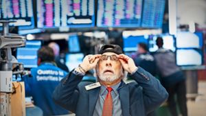 Beim Blick auf die Kurse an der New Yorker Börse trauten viele Händler ihren Augen nicht. Foto: dpa