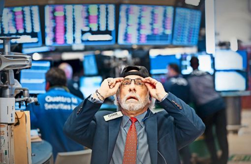 Beim Blick auf die Kurse an der New Yorker Börse trauten viele Händler ihren Augen nicht. Foto: dpa