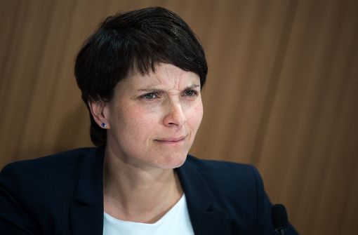 AfD-Chefin Frauke Petry will nicht Spitzenkandidatin ihrer Partei für die Bundestagswahl werden. Foto: dpa
