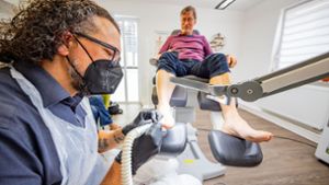 Fußpflege-Profi bleibt beim Weltrekord-Versuch locker