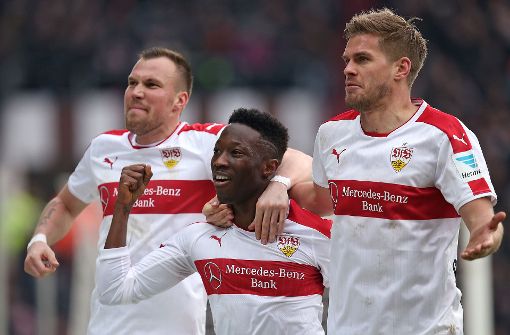 Der VfB feierte ein 1:0 in Hamburg. Wir haben die Noten für die Roten. Foto: Pressefoto Baumann