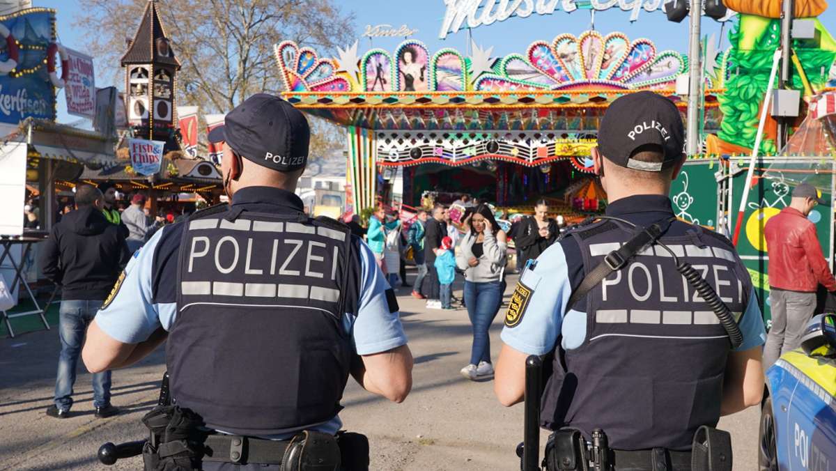 Stuttgarter Frühlingsfest: Polizei nimmt besonders das junge Publikum in den Blick