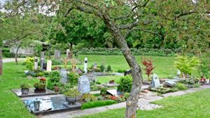 Auf dem Waldfriedhof in Leinfelden gibt es bereits Felder für Urnengräber. Foto: Archiv  Kanter
