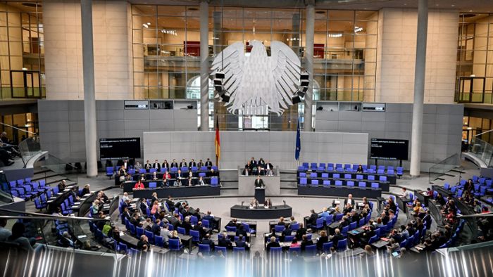 Der Bundestag soll schrumpfen