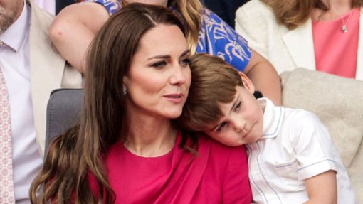 Prinzessin Kate mit ihrem Jüngsten Prinz Louis im Jahr 2022. Foto: AFP/CHRIS JACKSON