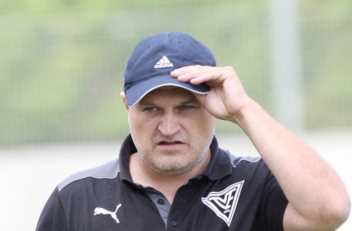 Aleksandar Kalic, Trainer des TV Echterdingen: „In dieser Liga kann jeder jeden schlagen.“ Foto: Baumann