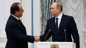 Russland und Frankreich besiegeln engere  Zusammenarbeit