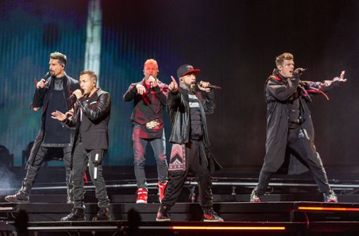 Die Backstreet Boys touren aktuell durch Europa – und äußern sich zum Ukraine-Krieg (Archivbild). Foto: imago images/ZUMA Wire/Daniel DeSlover