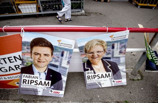 Nicht nur Iris Ripsam, sondern auch ihr Sohn Fabian strebt für die CDU in den Gemeinderat. Foto: Lichtgut/Leif Piechowski