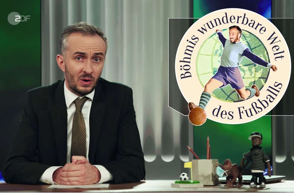 Jan Böhmermann ist, wie man  ahnen konnte, kein Freund des FC Bayern München. Foto: ZDF/Screenshot
