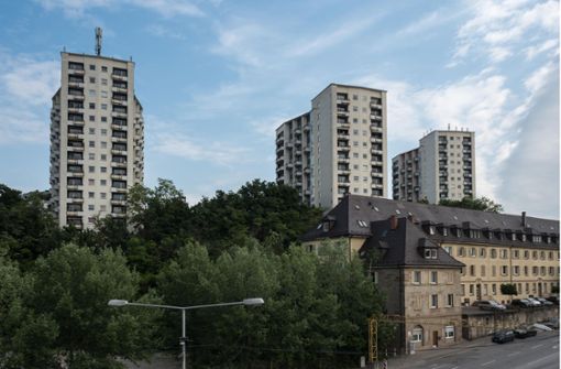 Im Nordbahnhofviertel in Stuttgart besitzt Vonovia einige Hochhäuser. Foto: Lichtgut//Max Kovalenko